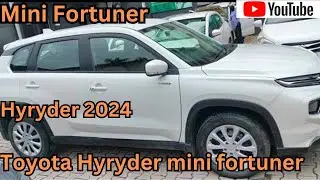 Mini Fortuner Toyota urban cruiser hyryder 2024 s- Hybrid | Toyota urban cruiser #vlogs #trending