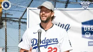 Clayton Kershaw, Dodgers Foundation Unveil Baseball Dreamfield in Los Angeles, Interviews & Recap!