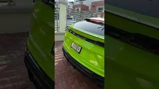 Taking delivery of my Lamborghini