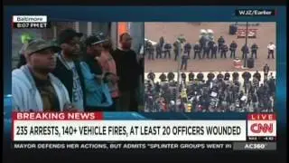 Baltimore Riots News Coverage (April 28, 2015, 8:00 PM)