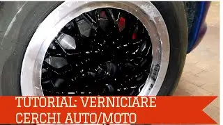 Tutorial Verniciare Cerchi Auto/ Moto | How to paint rims
