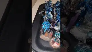 Chaos Space Marine detachment. Finally done. Alpha Legion leading , Black Legion and Thosuand Sons.