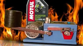 Motul Scooter Expert 4T 10W40 Engine Oil Test 100°C Piotr Tester
