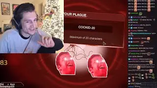 xQc has an interesting name for a Virus gachiHYPER (with chat)
