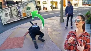 OFFERING PEOPLE $100 TO LAND SCOOTER TRICKS!