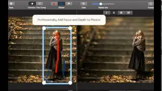 Add Focus and lens to photos for Mac OS X - Super Refocus on Mac