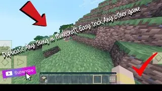 How to Duplicate Items in Minecraft and amy other game Easiest Trick On YouTube #minecraft #glitch#I