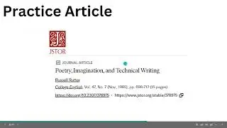 MLA Style & Citations