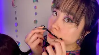 ASMR Eating your Hair & Hairdresser Gossip Time