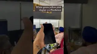 Iphone 13 white display flex change display ok.  #flexbonding #sukhmobile #repair