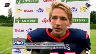 CAAF DIVIZE A: PRAGUE LIONS - PŘÍBRAM BOBCATS 2014
