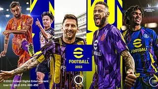 Football PES 2023 MOBILE FIRST NEWGAMEPLAY