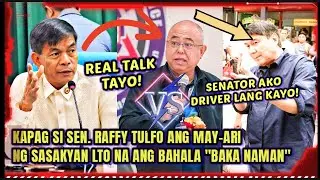 Cong. BOSITA ni Real Talk si SENATOR RAFFY TULFO, Impossible na ikaw mismo Magpa REHISTRO sa LTO