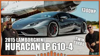 We Test This 1300hp TWIN TURNBO Lamborghini Haracan On The Runway | Pulse Rally Testing