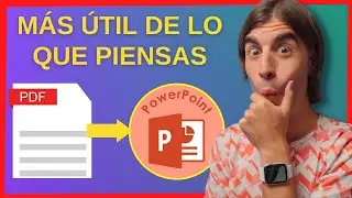 Cómo CONVERTIR PDF a POWERPOINT | TRANSFORMAR PDF a .PPT o .PPTX