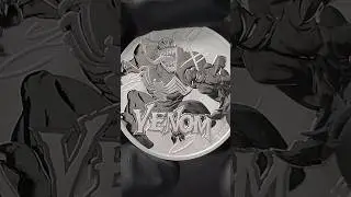 Marvel Sony VENOM 2020 9999 Ultra Fine Silver Coin 1 troy oz #silvercoin #preciousmetals #silver