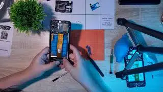 Смартфон Samsung A12 Замена дисплея/Replacing the display/ 更换显示器 / Замена екрана / Ekranı değiştirme