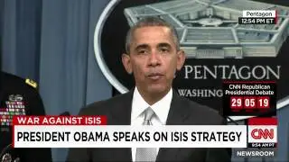 Pentagon Speaking at the Pentagon, @POTUS thanks troops for their service
