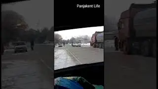 Срочно авария в Пенджикент г. Сугдиён (Тарор) (28.01.2020)