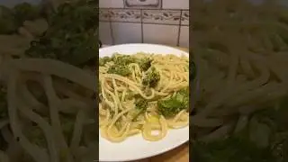 Быстрый постный ужин, паста с брокколи 🔥