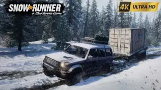 SnowRunner - Getting Busy with the Mitsubishi Pajero | PS5 4K 60FPS Gameplay