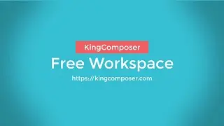 Free Workspace - KingComposer Page Builder
