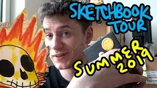 🍉 sketchbook tour //// summer 2019 🌴