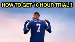 HOW TO GET THE FIFA 22 10 HOUR TRIAL ON PS4