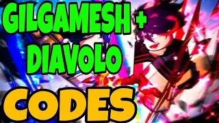 [GILGAMESH + DIAVOLO]🔥 Anime Unlimited Codes [Roblox]