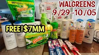 Walgreens Haul!🔥🔥🏃‍♂️🏃🏽‍♀️🏃🏻9/29-10/05 || FREE & $