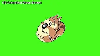 Squirrel 🐿️ Animation Green Screen