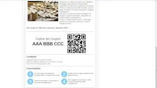 Crea e gestisci offerte Coupon - Vetrina Web Media Center - effetreweb.com