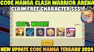 BARU! KODE REDEEM MANGA CLASH TERBARU - KODE REDEEM MANGA CLASH WARRIOR ARENA HARI INI JANUARI 2024