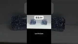 Color change 8# #cubiczirconia #diamond #gemstone #zircon #czstone
