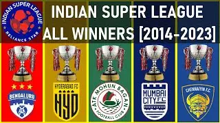 #280 INDIAN SUPER LEAGUE [ALL WINNERS 2014 - 2023] • ATK MOHUN BAGAN 2022-23 CHAMPION!