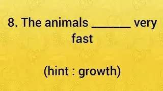 Adjective VS Noun Quiz Part 2 | Form The Correct Adjective From Noun pt 2 | Noun to Adjective Test