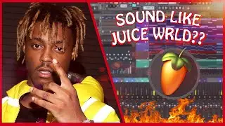How To Make A JUICE WRLD Song On FL STUDIO (Type Beat & Vocal Effects)💔