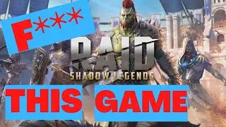 F*** THIS GAME | RnG can go fly a kite | RAID SHADOW LETDOWNS