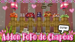 ADDON AESTHETIC DE CHAPÉUS 👒 - Mcpe Atualizado