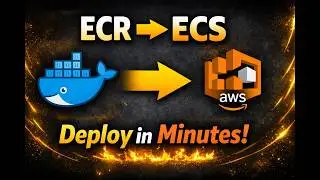 AWS ECS Tutorial with ECR | Full Practical DevOps Project in Tamil