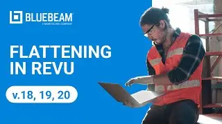 Flattening in Revu (v.18, 19, 20)