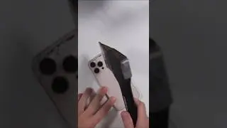 iPhone 16 Pro vs Axe 😳 #smartphone #apple #iphone #shorts