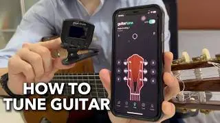 Step-by-Step to Tuning Your Guitar (no more "piaaakk")