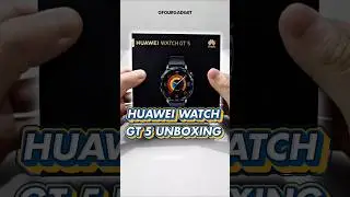 Interested in HUAWEI's latest smart watch? ⌚ #HUAWEI #WATCHGT5 #SmartWatch #Unboxing #ASMR