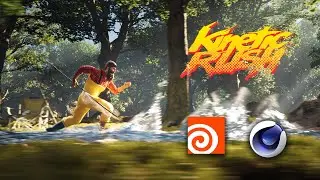 Kinetic Rush 3D Render Challenge | TOP 100 | Jespersather - BREAKDOWN