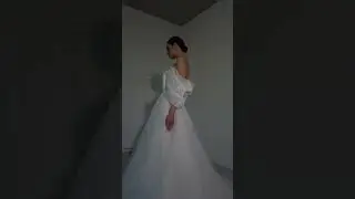 Свадебное платье Асли молоко