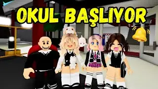 BROOKHAVEN'DA OKULLAR AÇILIYOR😊 AYŞEM ECE ARI💥ARIGİLLER🐝ROBLOX BROOKHAVEN🏡RP