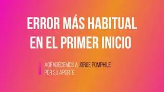 Error más común al no leer el manual en el primer inicio - MultiDetecX