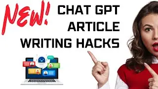 CHAT GPT Article Writing HACKS with Article Designer by Wealthy Affiliate