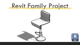 5- Simple Revit Family Project in Revit - Revolve Forms